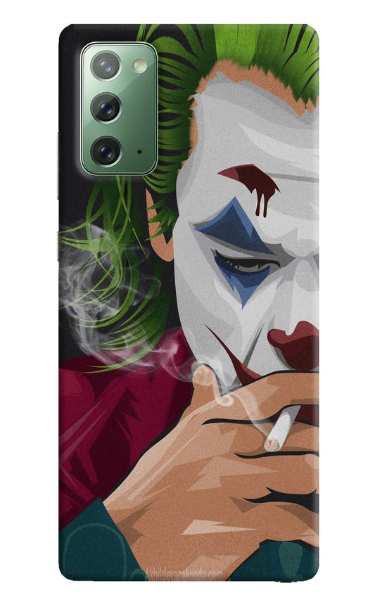Joker Smoking Samsung Note 20 Hard Case Back Cover by Casekaro