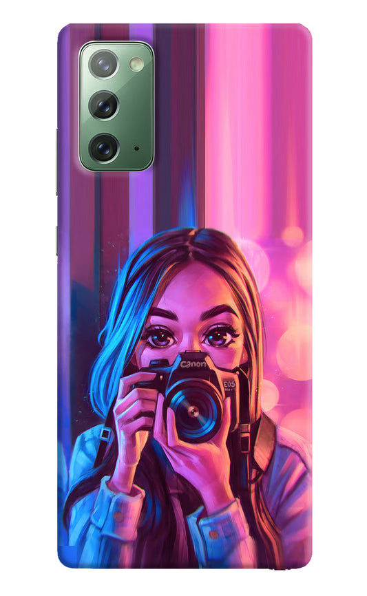 Girl Photographer Samsung Note 20 Hard Case Back Cover by Casekaro