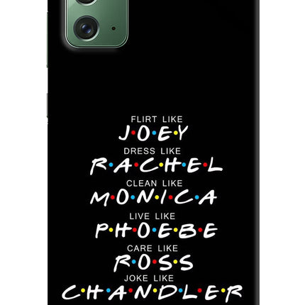 FRIENDS Character Samsung Note 20 Hard Case Back Cover by Casekaro