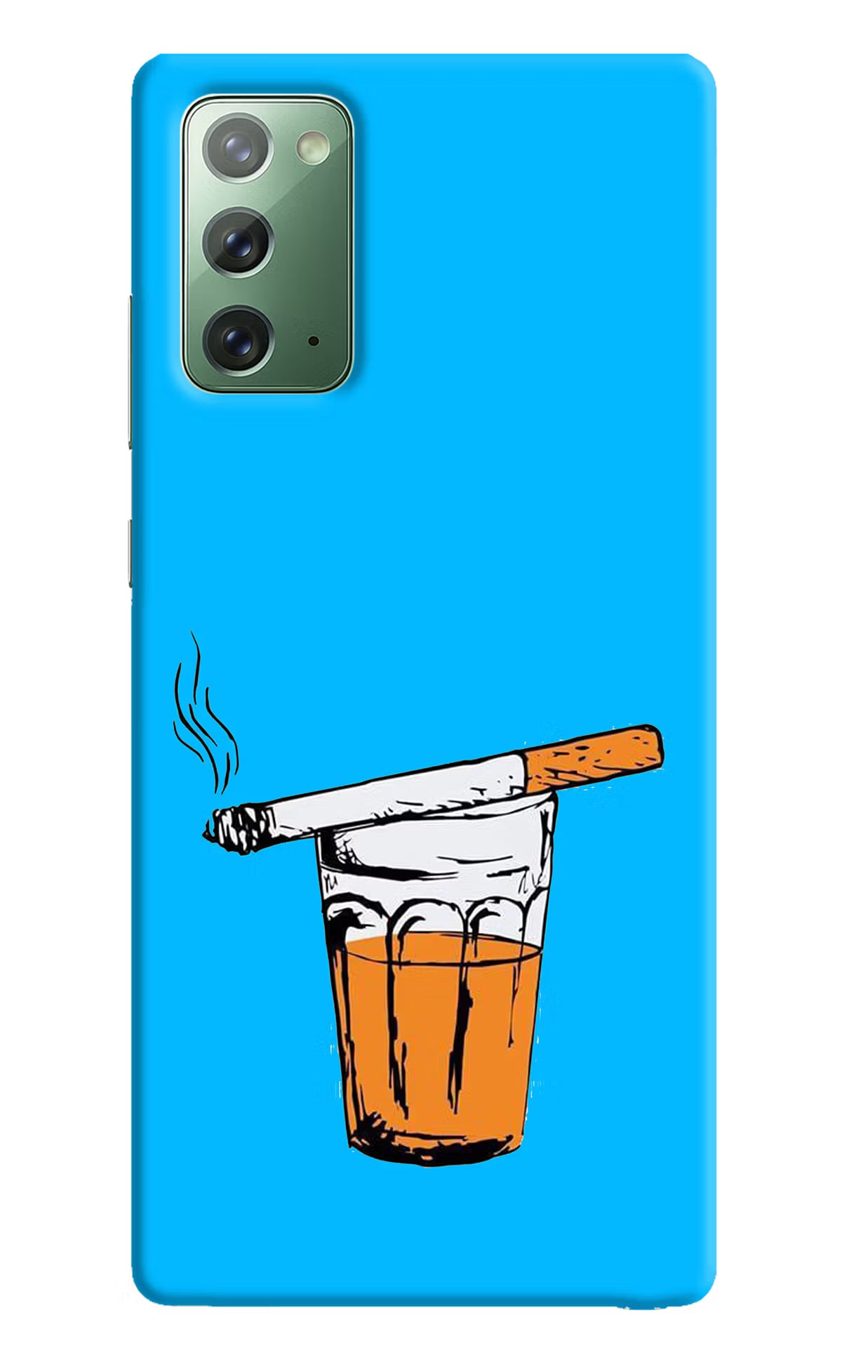 Chai Sutta Samsung Note 20 Hard Case Back Cover by Casekaro