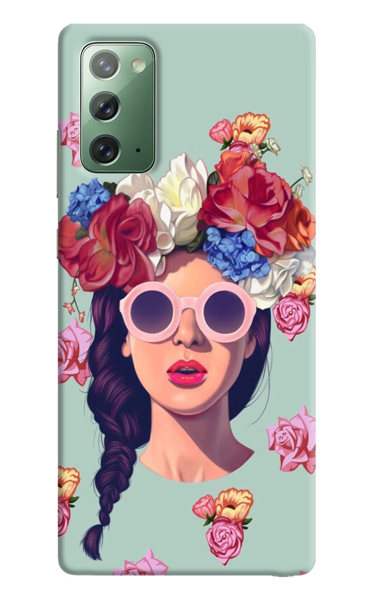 Pretty Girl Samsung Note 20 Hard Case Back Cover by Casekaro