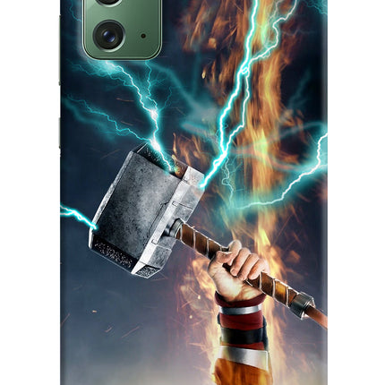 Thor Hammer Mjolnir Samsung Note 20 Hard Case Back Cover by Casekaro