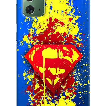 Superman logo Samsung Note 20 Hard Case Back Cover by Casekaro