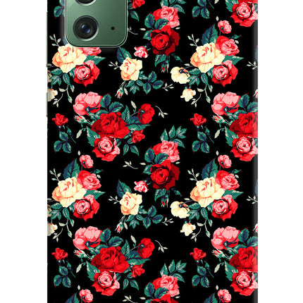 Rose Pattern Samsung Note 20 Hard Case Back Cover by Casekaro