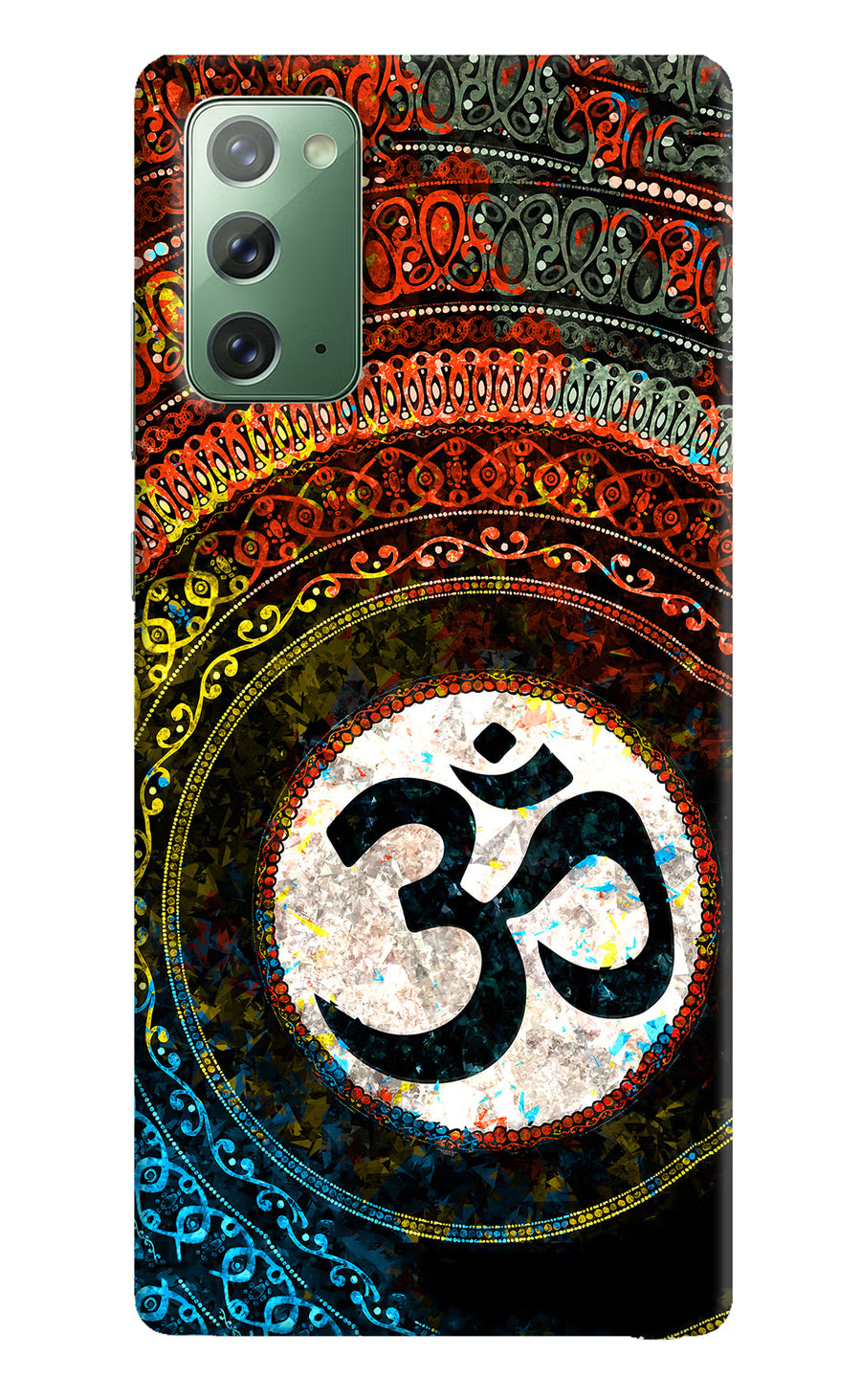Om Cultural Samsung Note 20 Back Cover, Hard case
