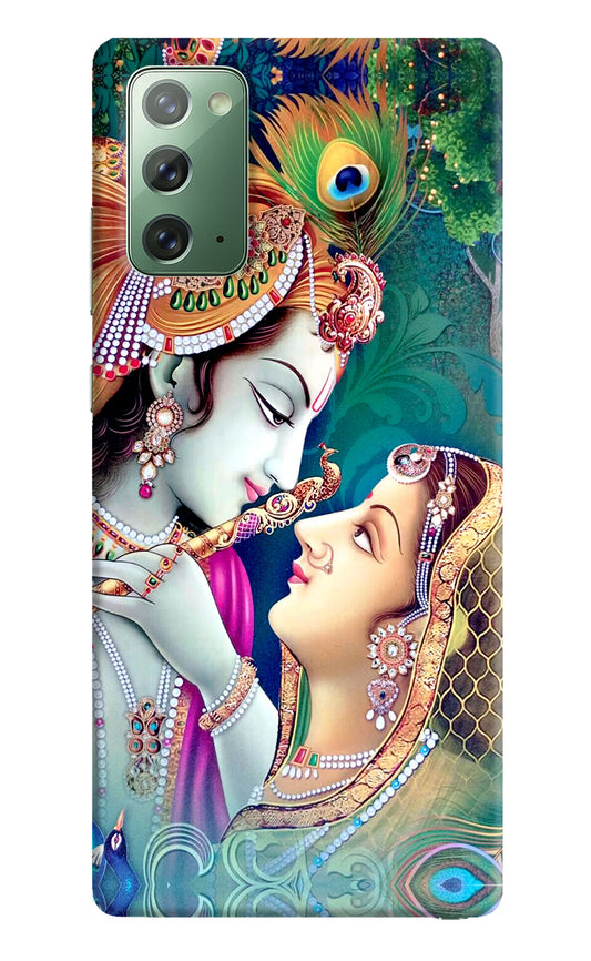 Lord Radha Krishna Samsung Note 20 Hard Case Back Cover by Casekaro