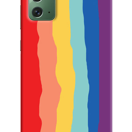 Rainbow Samsung Note 20 Hard Case Back Cover by Casekaro