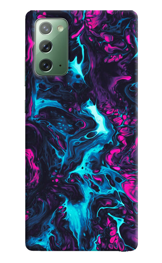 Abstract Samsung Note 20 Hard Case Back Cover by Casekaro
