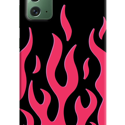 Fire Flames Samsung Note 20 Hard Case Back Cover by Casekaro