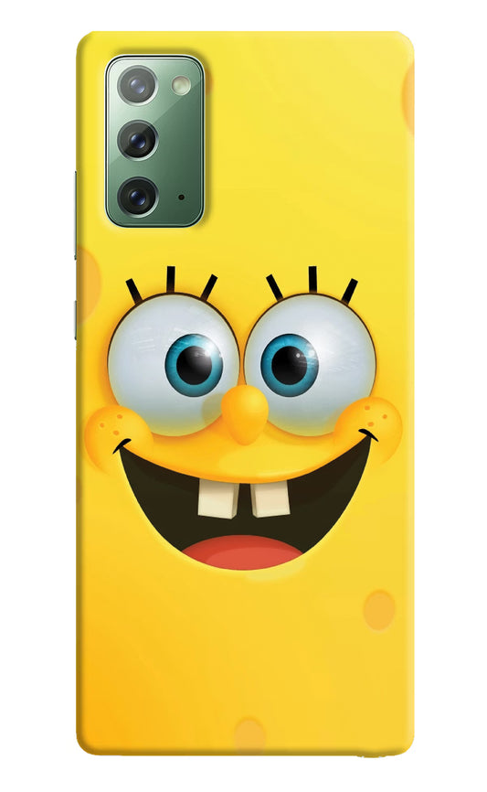 Sponge 1 Samsung Note 20 Hard Case Back Cover by Casekaro