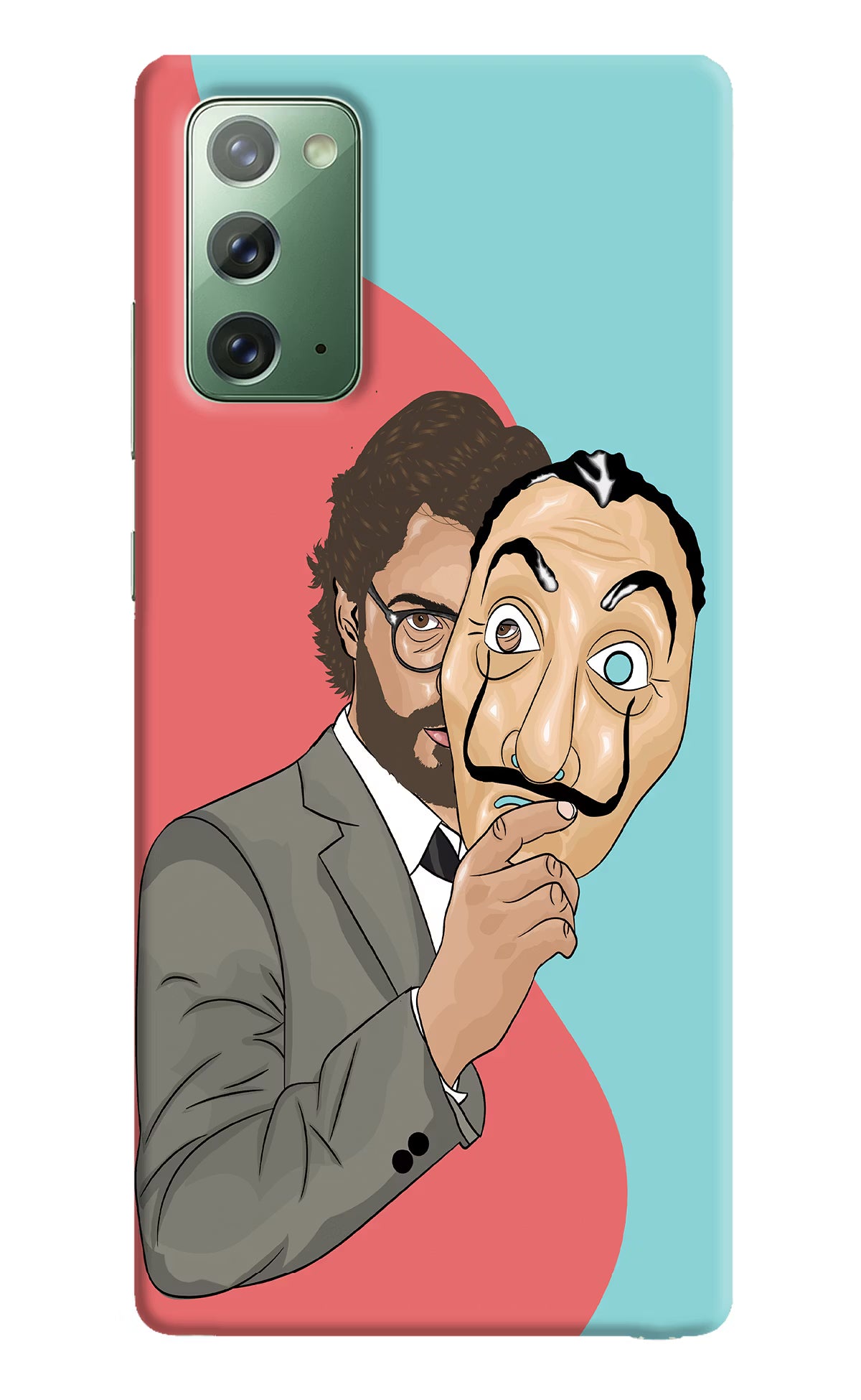 Professor Samsung Note 20 Hard Case Back Cover by Casekaro