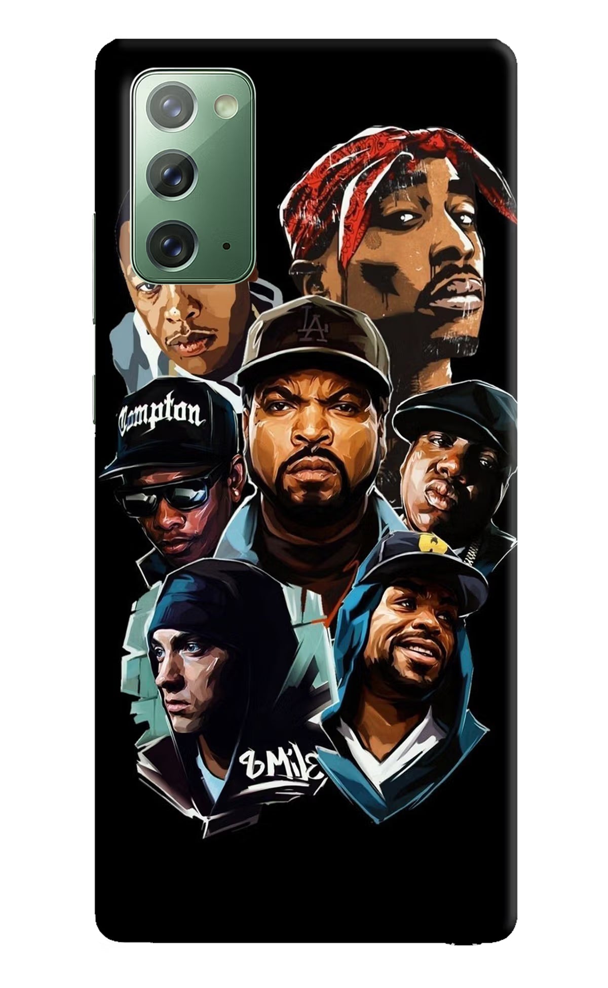 Rappers Samsung Note 20 Hard Case Back Cover by Casekaro