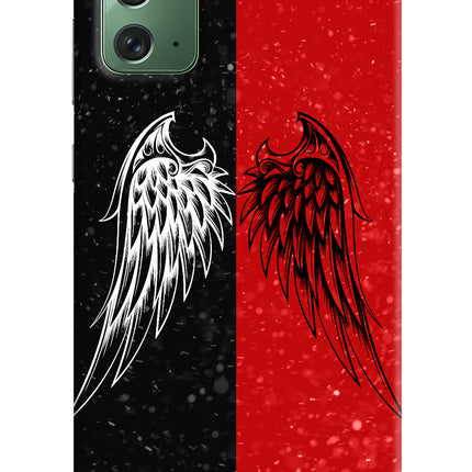 Wings Samsung Note 20 Hard Case Back Cover by Casekaro