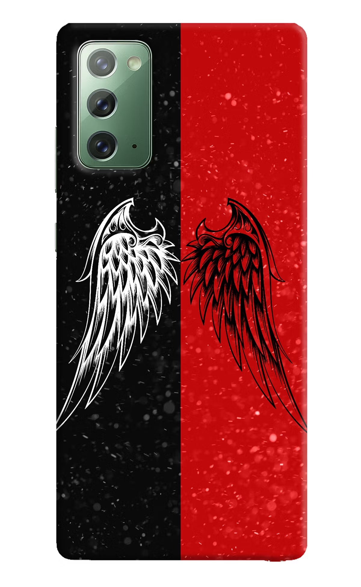 Wings Samsung Note 20 Hard Case Back Cover by Casekaro