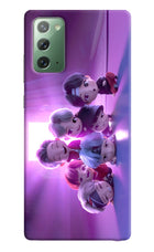 BTS Chibi Samsung Note 20 Hard Case Back Cover by Casekaro