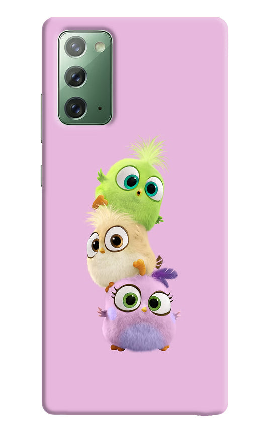 Cute Little Birds Samsung Note 20 Hard Case Back Cover by Casekaro