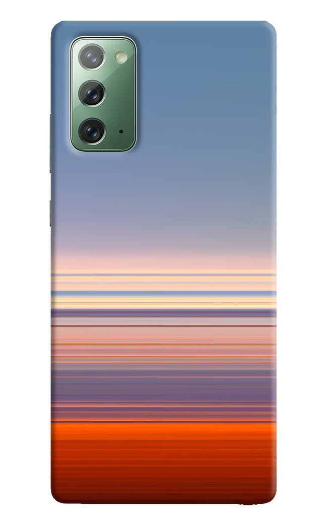 Morning Colors Samsung Note 20 Hard Case Back Cover by Casekaro