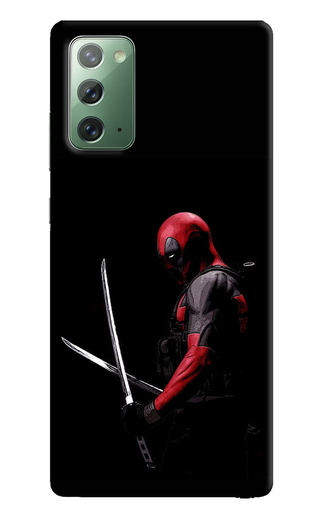 Deadpool Samsung Note 20 Hard Case Back Cover by Casekaro