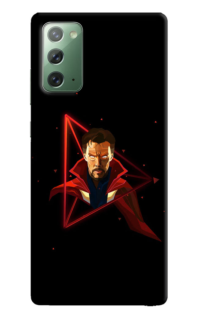 Doctor Ordinary Samsung Note 20 Hard Case Back Cover by Casekaro