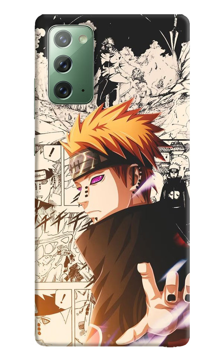 Pain Anime Samsung Note 20 Back Cover, Hard case