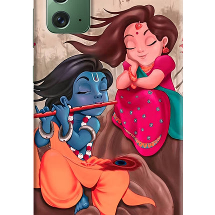 Radhe Krishna Samsung Note 20 Hard Case Back Cover by Casekaro