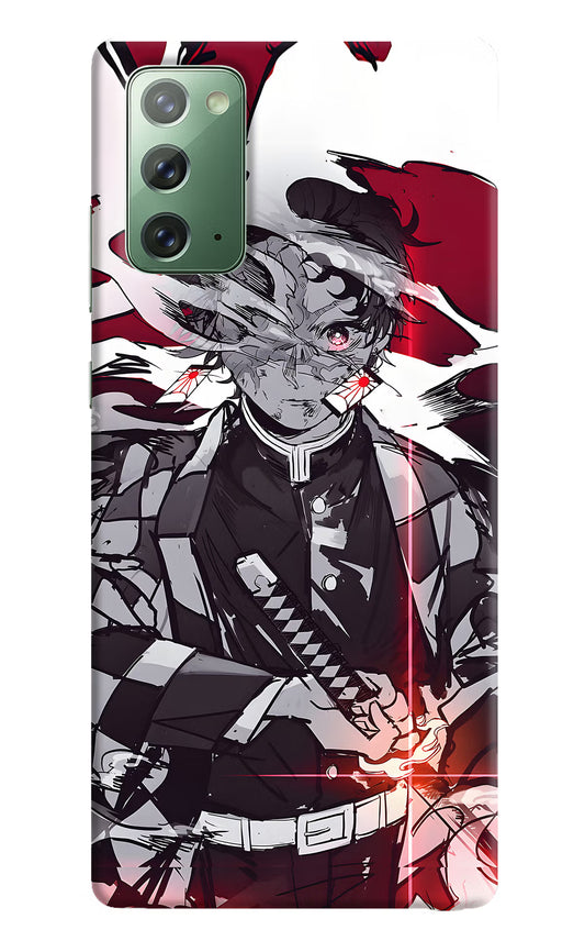 Demon Slayer Samsung Note 20 Hard Case Back Cover by Casekaro