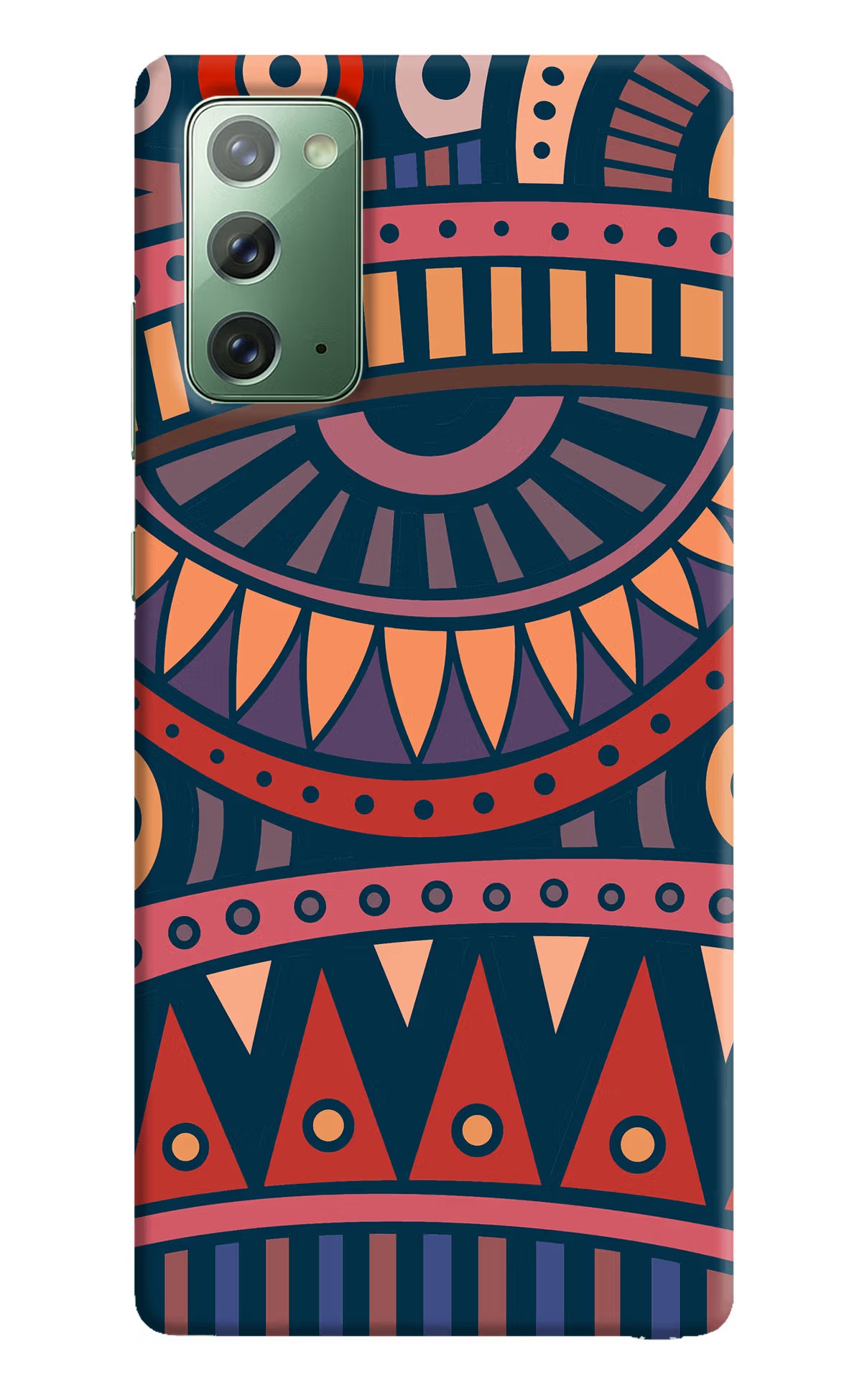 African Culture Design Samsung Note 20 Hard Case Back Cover by Casekaro