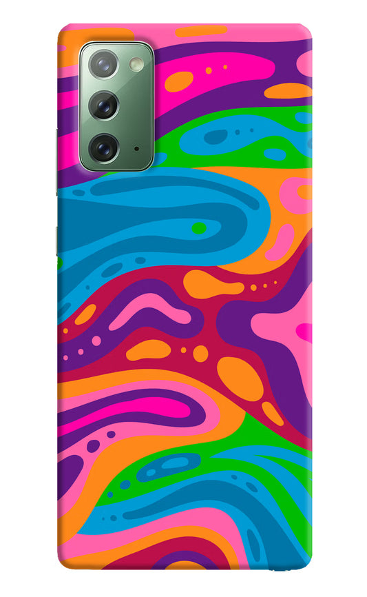 Trippy Pattern Samsung Note 20 Hard Case Back Cover by Casekaro