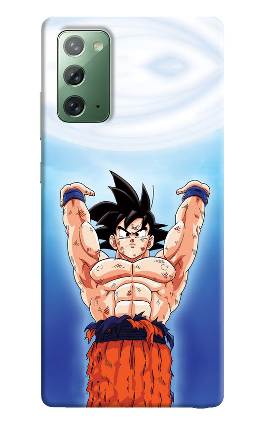Goku Power Samsung Note 20 Hard Case Back Cover by Casekaro