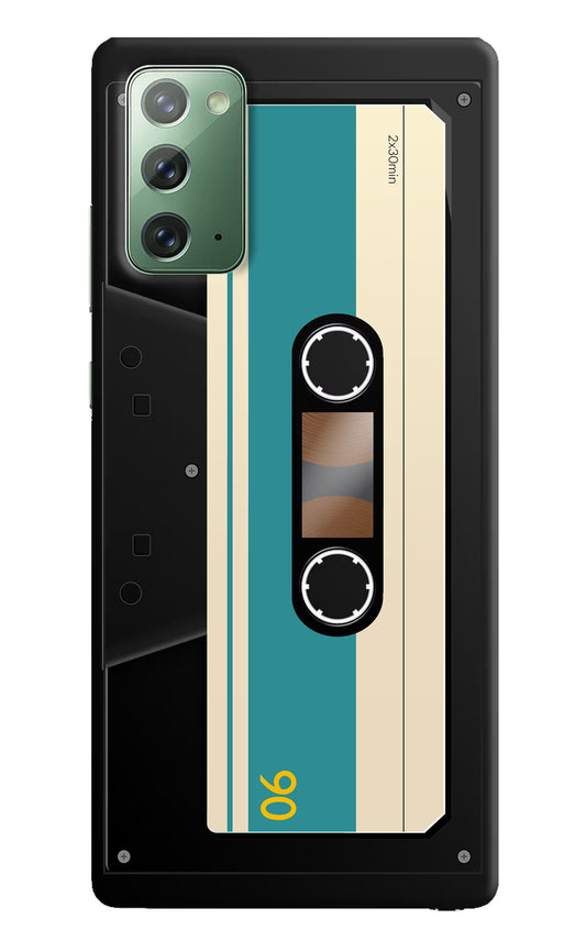 Cassette Samsung Note 20 Hard Case Back Cover by Casekaro
