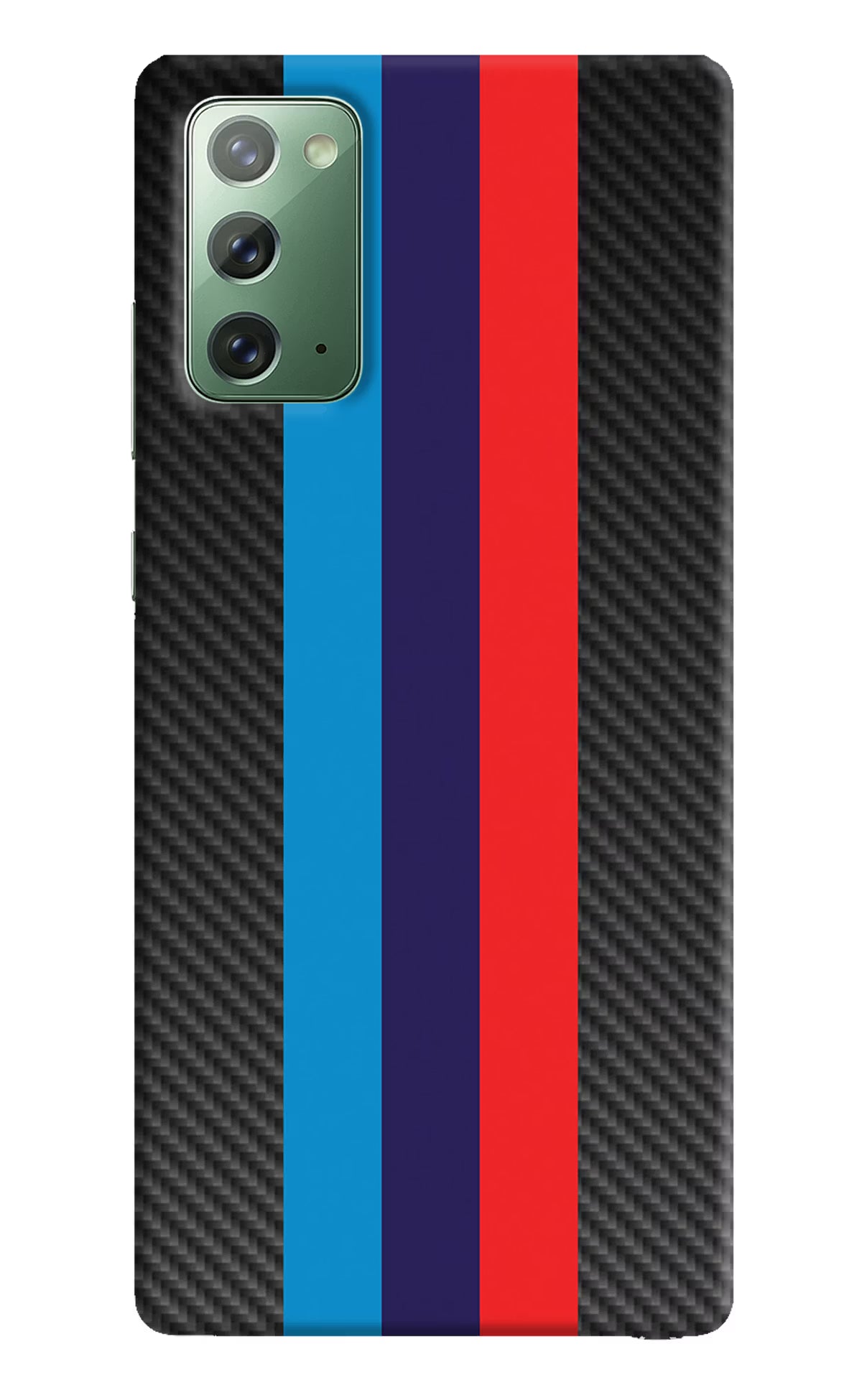 BMW Stripes Pattern Samsung Note 20 Hard Case Back Cover by Casekaro