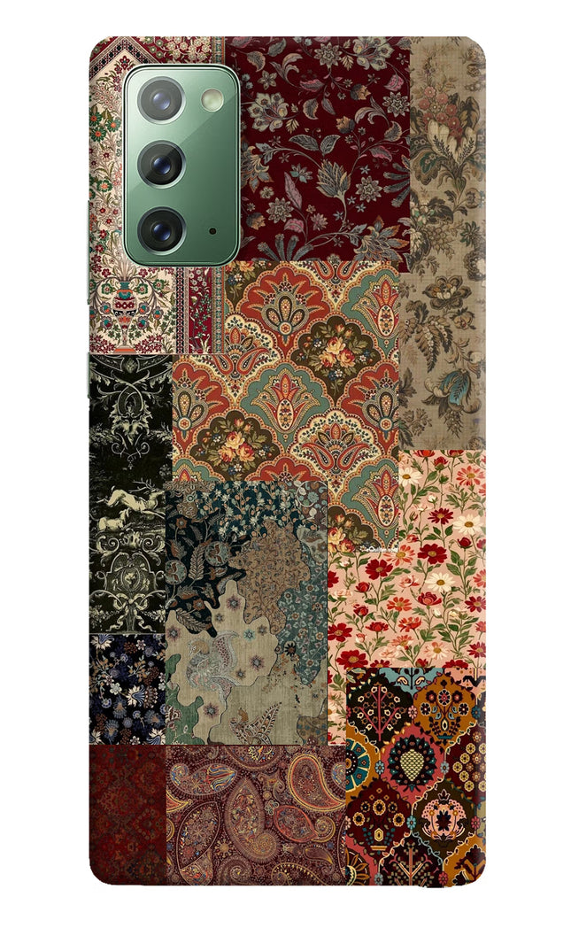 Desi Print Samsung Note 20 Hard Case Back Cover by Casekaro