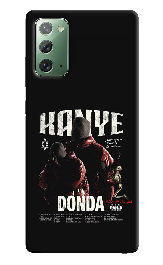 Donda Kanye West Samsung Note 20 Hard Case Back Cover by Casekaro