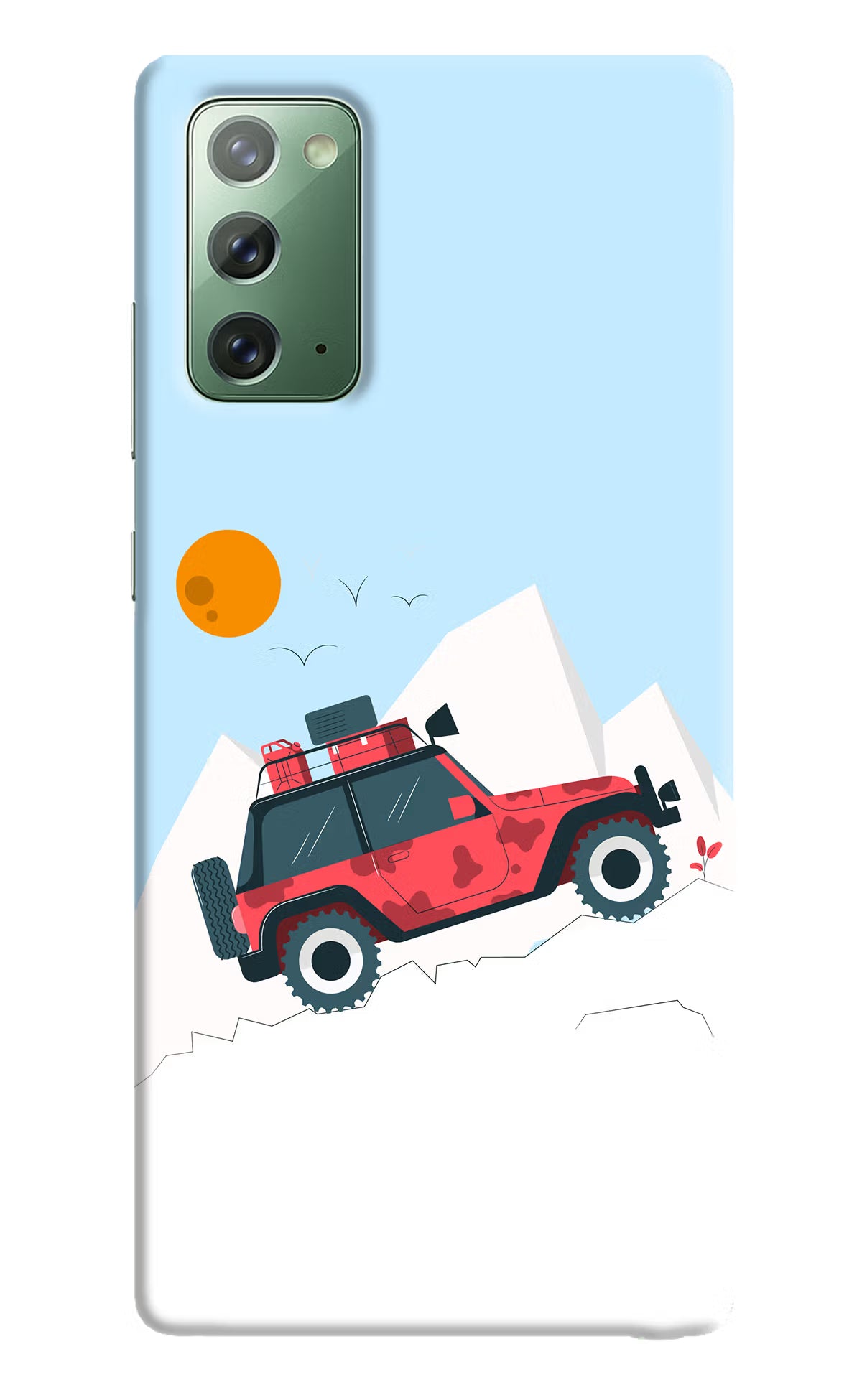 Mountain Trail Beast Samsung Note 20 Hard Case Back Cover by Casekaro