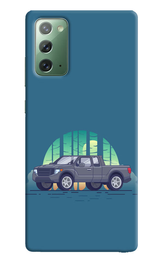Retro Garage Vibe Samsung Note 20 Hard Case Back Cover by Casekaro