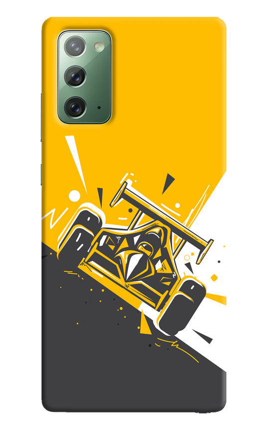 Track King Samsung Note 20 Hard Case Back Cover by Casekaro