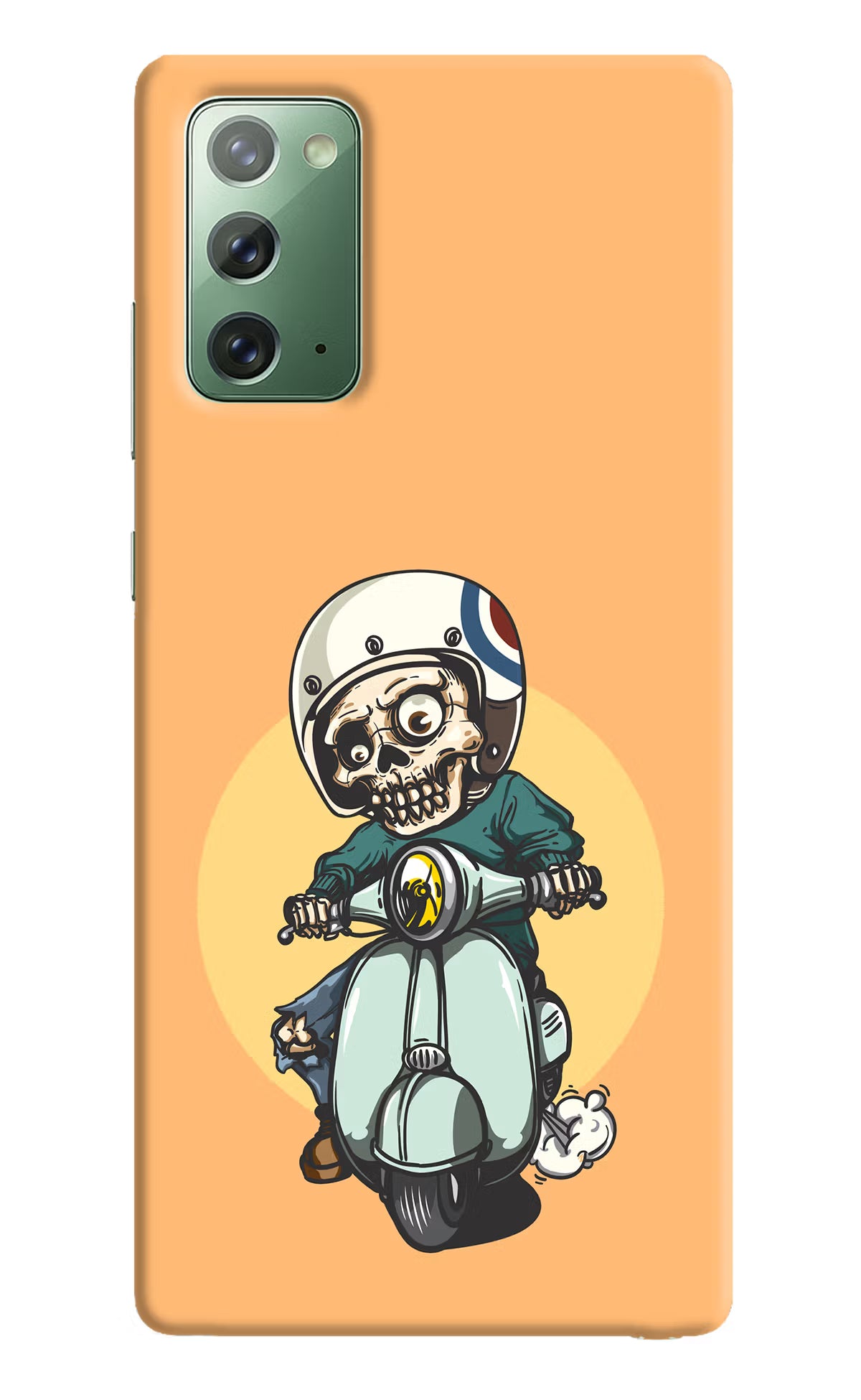 Undead Biker Samsung Note 20 Hard Case Back Cover by Casekaro