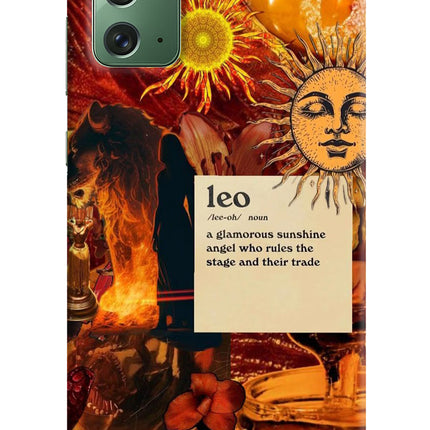 Leo Zodiac Samsung Note 20 Hard Case Back Cover by Casekaro