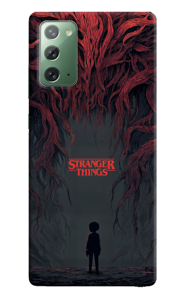 Ordinary Things Dark Side Samsung Note 20 Hard Case Back Cover by Casekaro