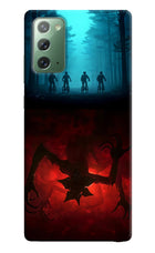 Ordinary Things Downside Up Samsung Note 20 Hard Case Back Cover by Casekaro