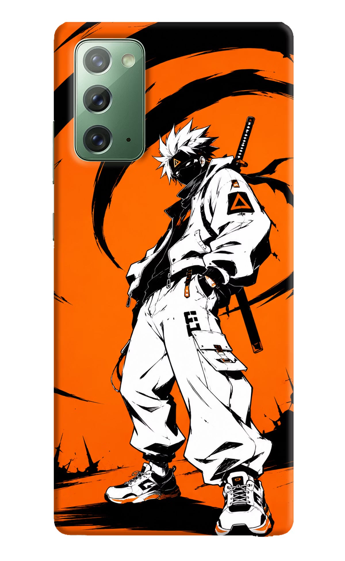 Street Samurai  Samsung Note 20 Hard Case Back Cover by Casekaro