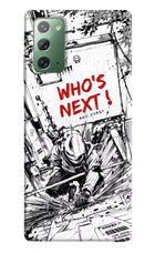 Who's Next Samsung Note 20 Hard Case Back Cover by Casekaro