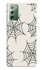 Spider Web Samsung Note 20 Hard Case Back Cover by Casekaro