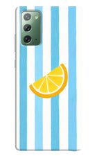 Summer Lemon Samsung Note 20 Hard Case Back Cover by Casekaro