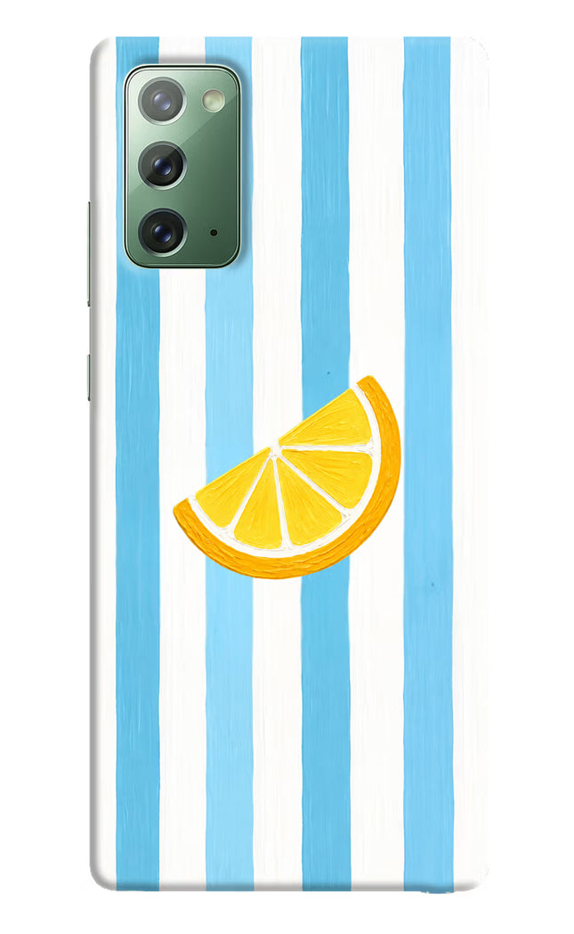 Summer Lemon Samsung Note 20 Hard Case Back Cover by Casekaro