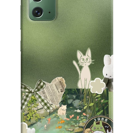 Aesthetic anime Samsung Note 20 Hard Case Back Cover by Casekaro
