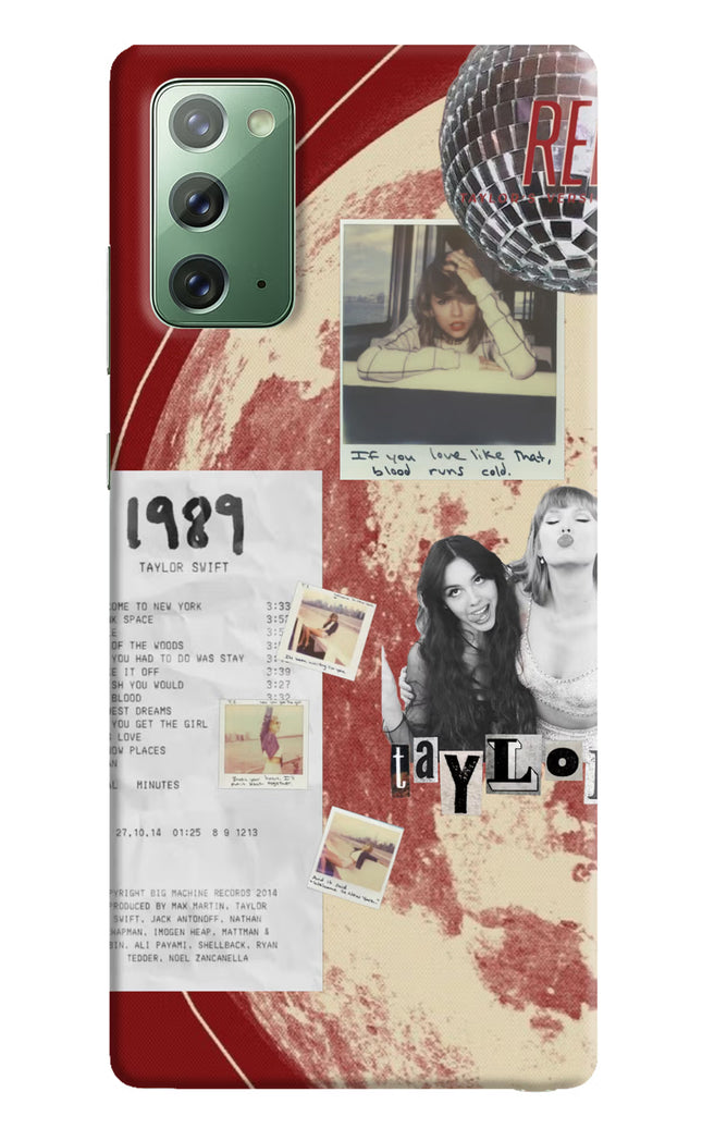Taylor Swift Samsung Note 20 Hard Case Back Cover by Casekaro