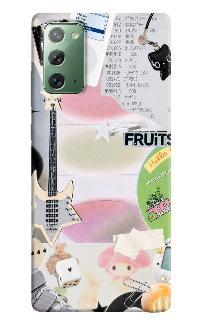 Softcore case Samsung Note 20 Hard Case Back Cover by Casekaro
