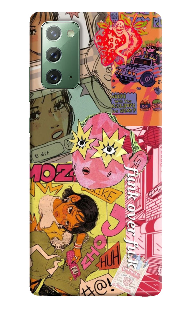 Funkover Samsung Note 20 Hard Case Back Cover by Casekaro