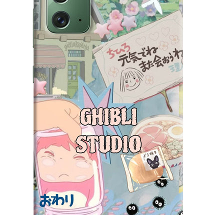 Studio Ghibli Samsung Note 20 Hard Case Back Cover by Casekaro
